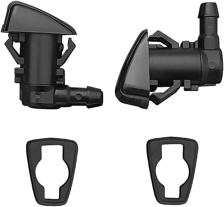 Click&Fit Windshield Washer Nozzles Kit replacement for Ford Fiesta 2011-2022, Transit 2015-2022, F250 F350 F450 F550, Ecosport – Wiper washer sprayers repair replases BE8Z-17603-A (Extended Kit) - Image 4